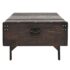 vidaXL Coffee Table Plywood Vintage Style 120x55x35 cm - Image 5