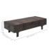 vidaXL Coffee Table Plywood Vintage Style 120x55x35 cm - Image 8