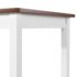 vidaXL Bar Table and Stool Set 3 Pieces Solid Wood - Image 7