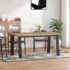 vidaXL Dining Table Solid Acacia Wood 170x90x75 cm