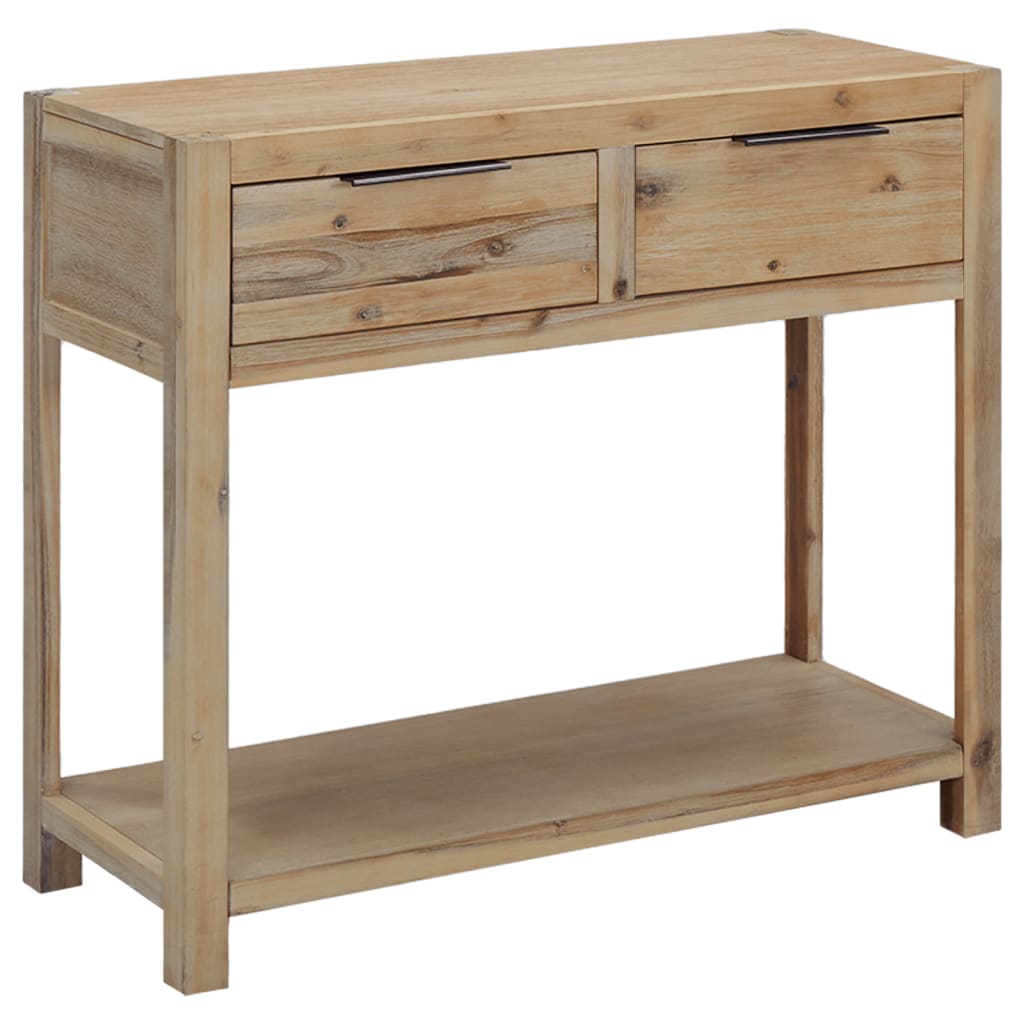 8718475590378_a_en_hd_1 vidaXL Console Table 82x33x73 cm Solid Acacia Wood - Image 1