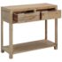 vidaXL Console Table 82x33x73 cm Solid Acacia Wood - Image 2