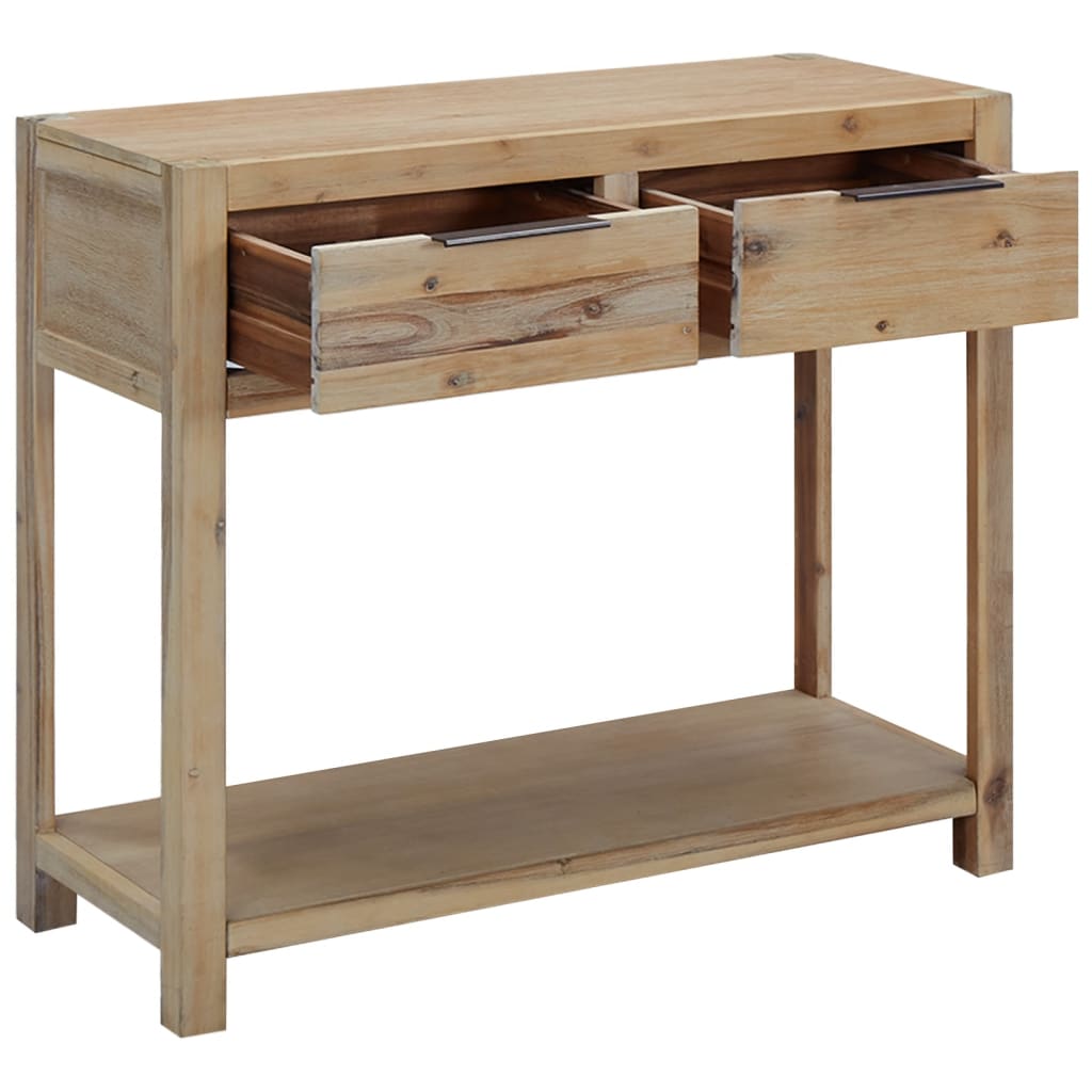 8718475590378_g_en_hd_1 vidaXL Console Table 82x33x73 cm Solid Acacia Wood - Image 2