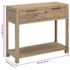 vidaXL Console Table 82x33x73 cm Solid Acacia Wood - Image 7