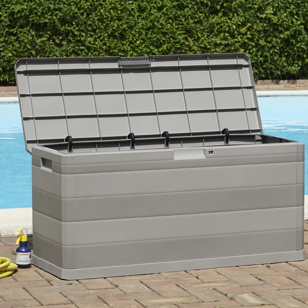 8718475590477_g_en_hd_3 vidaXL Garden Storage Box Grey 117x45x56 cm - Image 4