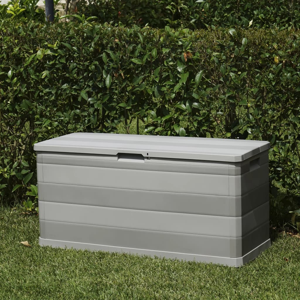 8718475590477_g_en_hd_5 vidaXL Garden Storage Box Grey 117x45x56 cm - Image 6