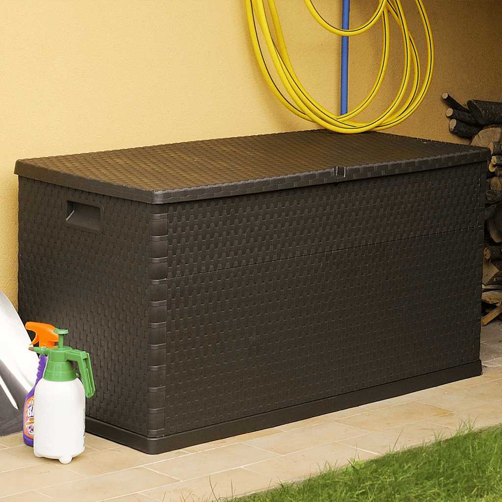 8718475590484_g_en_hd_4 vidaXL Garden Storage Box Brown 120x56x63 cm PP Rattan - Image 5
