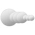 vidaXL 7 Piece Wall Mirror Set Round Glass - Image 5