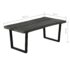 vidaXL Coffee Table Solid Mindi Wood 102x56x41 cm Grey - Image 6