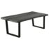 vidaXL Coffee Table Solid Mindi Wood 102x56x41 cm Grey - Image 7