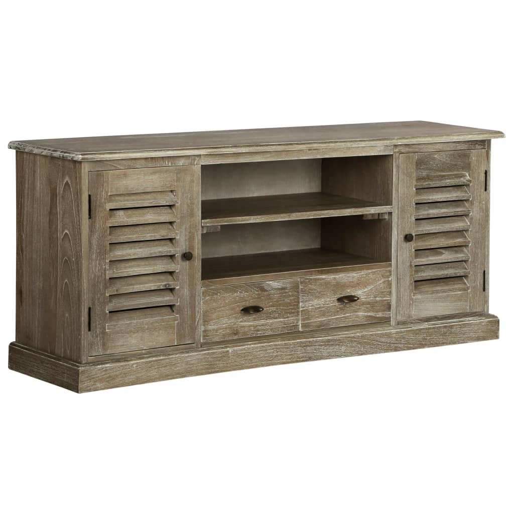 8718475590705_a_en_hd_1 vidaXL TV Cabinet Solid Mindi Wood 145x35x60 cm - Image 1
