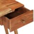 vidaXL Bedside Table Solid Acacia Wood 45x32x55 cm - Image 5