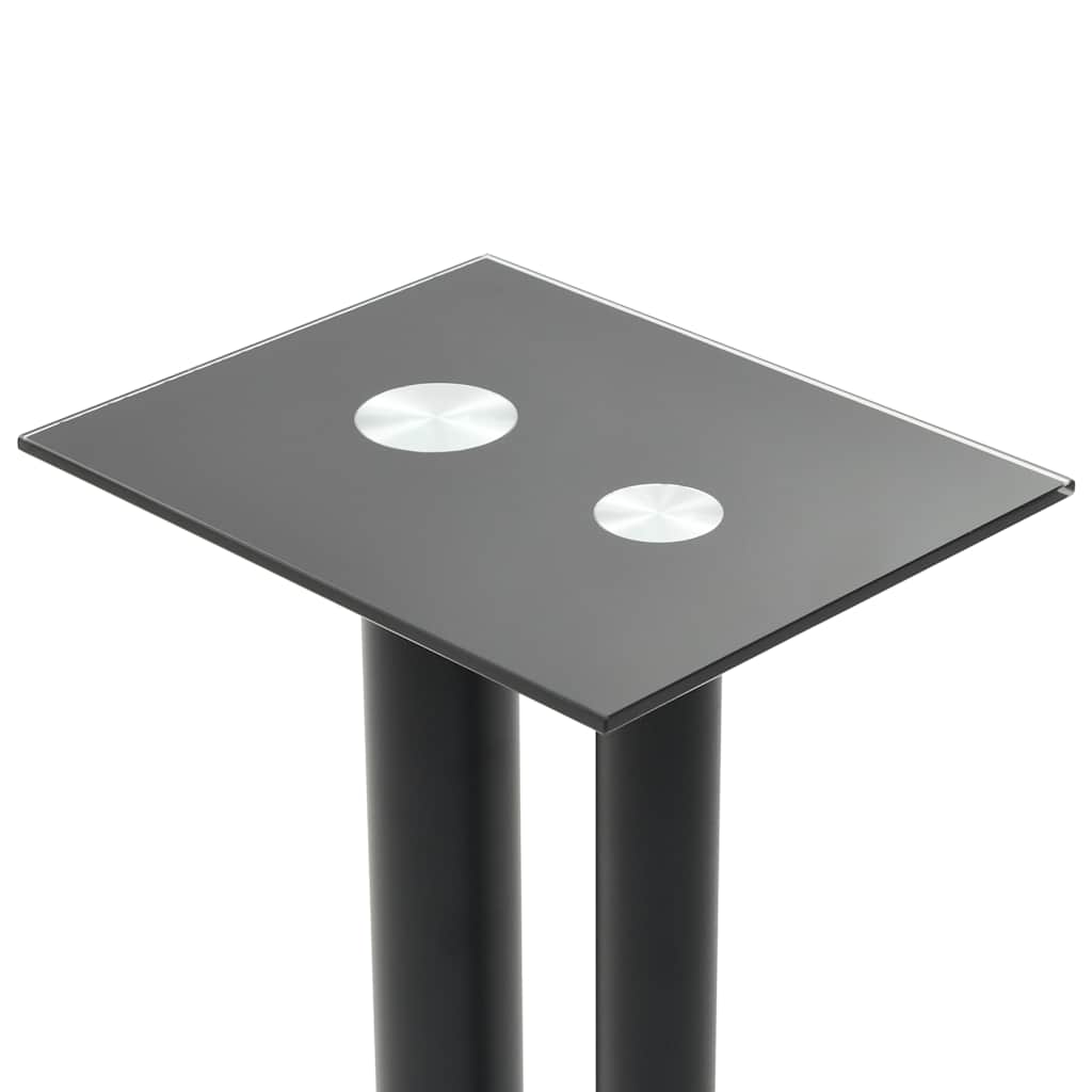 8718475592877_g_en_hd_3 vidaXL Speaker Stands 2 pcs Tempered Glass 2 Pillars Design Black - Image 4