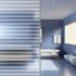 vidaXL Window Film Frosted Stripes Design 0,9x10 m PVC
