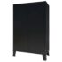 vidaXL Wardrobe Metal Industrial Style 67x35x107 cm Black - Image 4