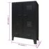 vidaXL Wardrobe Metal Industrial Style 67x35x107 cm Black - Image 10