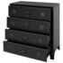 vidaXL Chest of Drawers Metal Industrial Style 78x40x93 cm Black - Image 6