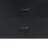 vidaXL Chest of Drawers Metal Industrial Style 78x40x93 cm Black - Image 9