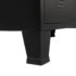 vidaXL Chest of Drawers Metal Industrial Style 78x40x93 cm Black - Image 11
