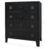 vidaXL Chest of Drawers Metal Industrial Style 78x40x93 cm Black - Image 12