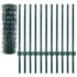 vidaXL Euro Fence Steel 20x0.8 m Green - Image 3