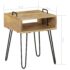 vidaXL Bedside Table Solid Mango Wood 40x34x47 cm - Image 7