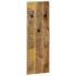 vidaXL Wall-mounted Coat Racks 2 pcs Solid Mango Wood 36x110x3 cm - Image 12