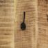 vidaXL Wall-mounted Coat Racks 2 pcs Solid Mango Wood 36x110x3 cm - Image 7