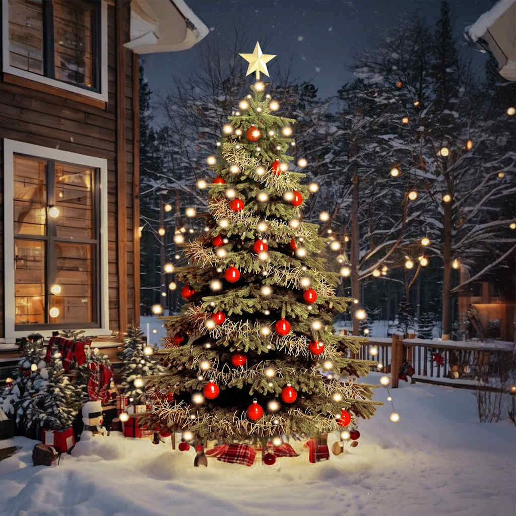 8718475594871_g_en_hd_1 vidaXL Christmas Tree Net Lights with 210 LEDs 210 cm - Image 3