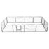 vidaXL Dog Playpen 12 Panels Steel 80x60 cm Black
