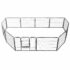 vidaXL Dog Playpen 12 Panels Steel 80x60 cm Black - Image 2