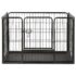 vidaXL Puppy Playpen Steel 91.5x59x61cm - Image 2