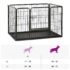 vidaXL Puppy Playpen Steel 91.5x59x61cm - Image 9