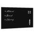 vidaXL Wall Mounted Magnetic Blackboard Glass 100x60 cm