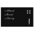 vidaXL Wall Mounted Magnetic Blackboard Glass 100x60 cm - Image 2