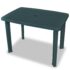 vidaXL 3 Piece Bistro Set Plastic Green - Image 3