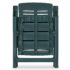 vidaXL 3 Piece Bistro Set Plastic Green - Image 7