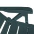 vidaXL 3 Piece Bistro Set Plastic Green - Image 8