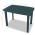 vidaXL 3 Piece Bistro Set Plastic Green - Image 10