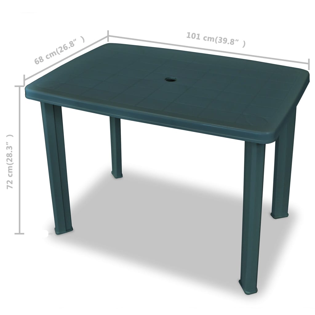 8718475599265_g_en_hd_9 vidaXL 3 Piece Bistro Set Plastic Green - Image 10