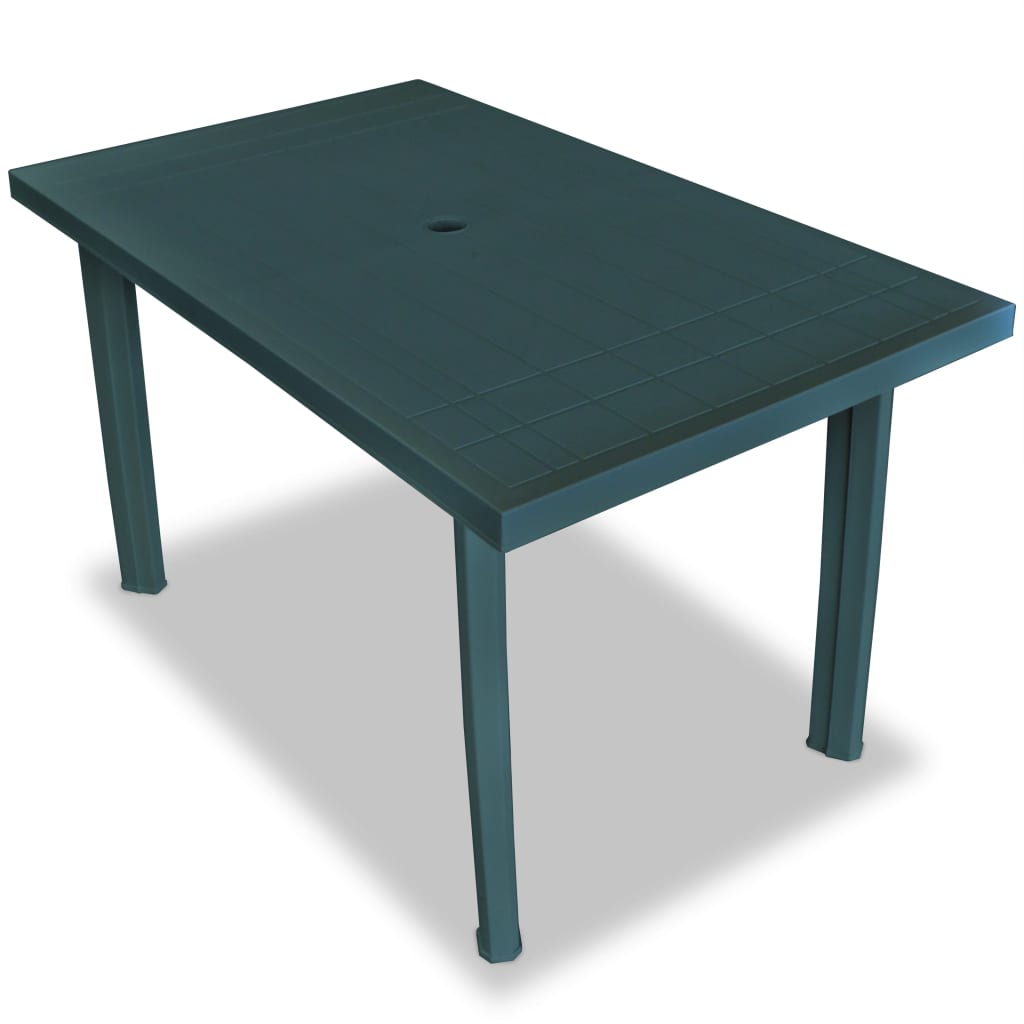 8718475599272_g_en_hd_1 vidaXL 5 Piece Outdoor Dining Set Plastic Green - Image 2