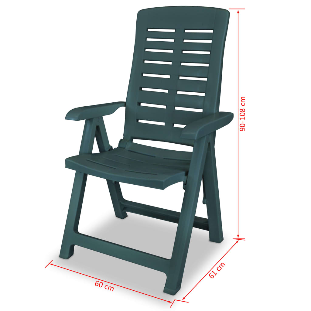 8718475599272_g_en_hd_10 vidaXL 5 Piece Outdoor Dining Set Plastic Green - Image 11