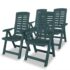 vidaXL 5 Piece Outdoor Dining Set Plastic Green - Image 3