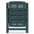 vidaXL 7 Piece Outdoor Dining Set Plastic Green - Image 7