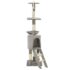 vidaXL Cat Tree with Sisal Scratching Posts 138 cm Grey - Image 4