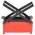 vidaXL Paper Log Briquette Maker Steel 34x14x14 cm Black and Red - Image 2