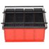 vidaXL Paper Log Briquette Maker Steel 38x31x18 cm Black and Red - Image 2