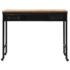 vidaXL Console Table MDF and Fir Wood 100x33.5x80 cm - Image 2