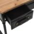 vidaXL Console Table MDF and Fir Wood 100x33.5x80 cm - Image 7