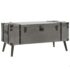 vidaXL Coffee Table MDF and Aluminium 102x51x47.5 cm